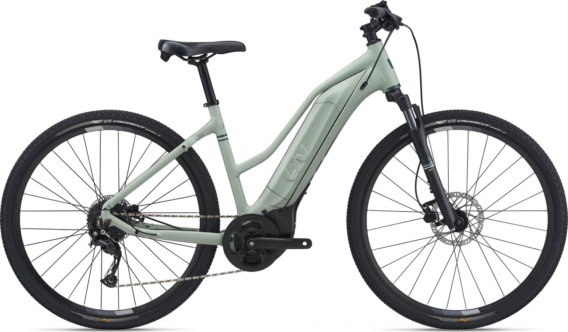 Liv Rove E+ 28" (2022) – Women’s Hybrid Electric Bike (SyncDrive Core, 400Wh, 9-Speed)