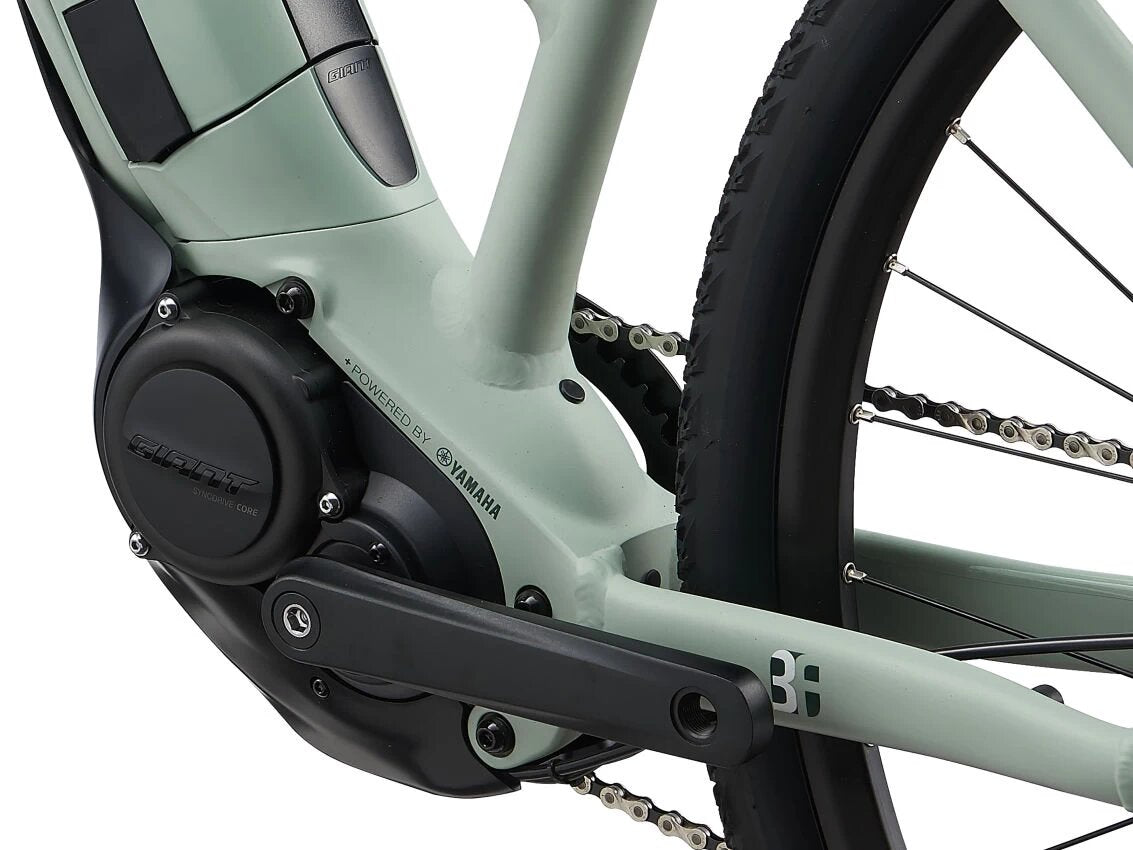 Liv Rove E+ 28" (2022) – Women’s Hybrid Electric Bike (SyncDrive Core, 400Wh, 9-Speed)