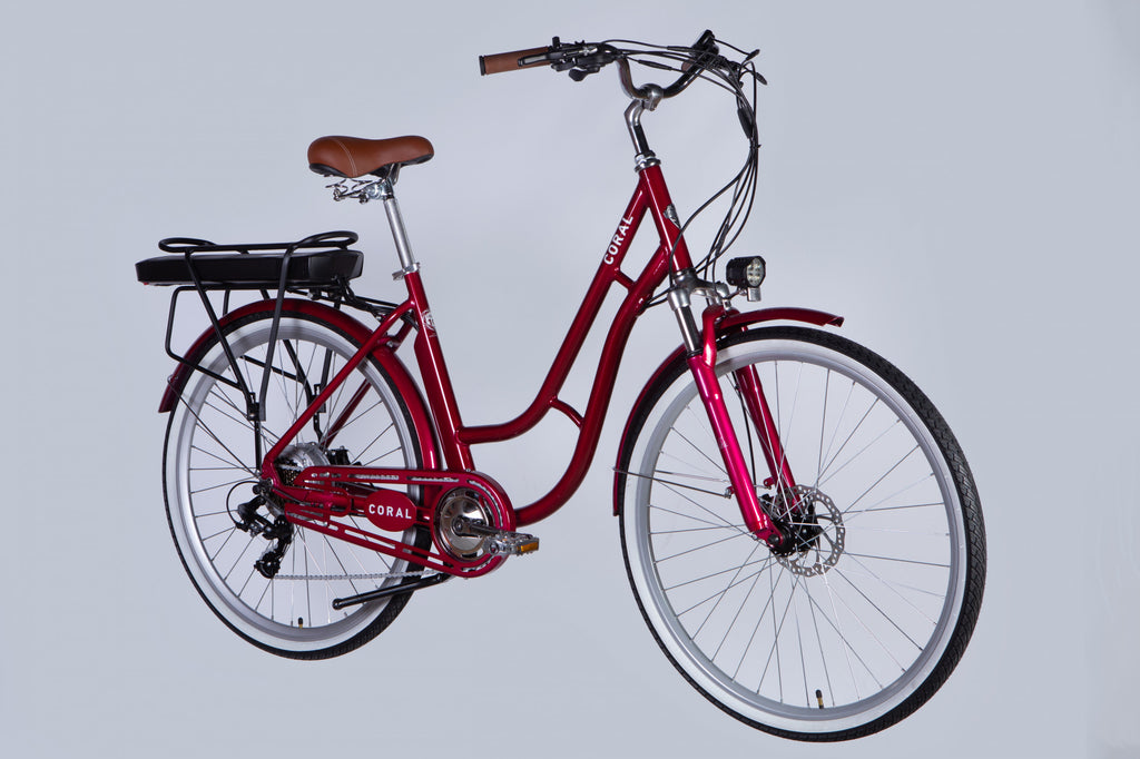 DOROZHNIK eCORAL DD FR 28" – 500W Urban Electric Bike (2025, 48V, 84 km Range)