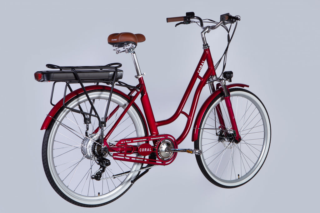 DOROZHNIK eCORAL DD FR 28" – 500W Urban Electric Bike (2025, 48V, 84 km Range)